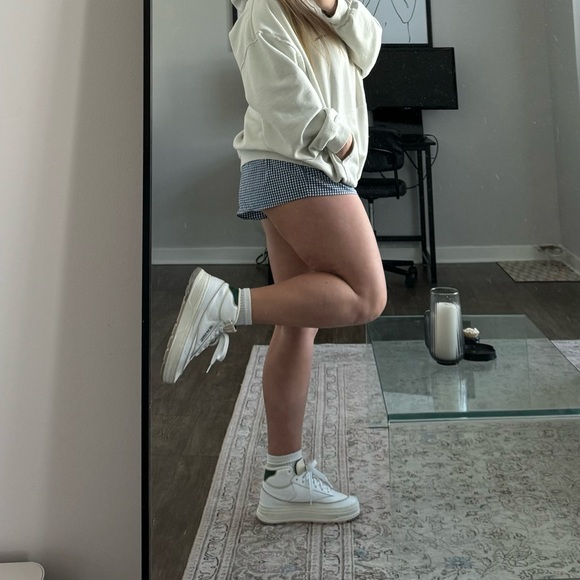 Reebok Club C Geo Mid - Green Detail - Picture 3 of 11